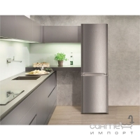 Двухкамерный холодильник с нижней морозилкой Liebherr CUel 3331 Comfort (A++) нерж. сталь