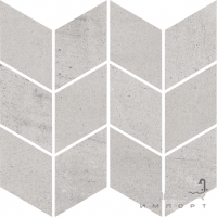 Напольная плитка, декор 20,5x23,8 My Way Space Grys Cut Mosaic Rhombus Braid Matt (матовая)