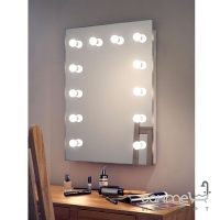 Зеркало с LED-подсветкой Modglass Make Up 800x600