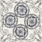 Плитка универсальная, декор 19,8x19,8 Paradyz Sevilla Azul Glazed Porcelain Structure Decor C (структурная)