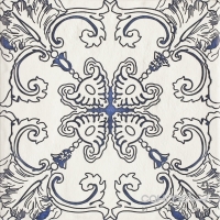 Плитка универсальная, декор 19,8x19,8 Paradyz Sevilla Azul Glazed Porcelain Structure Decor A (структурная)
