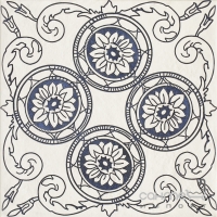 Плитка универсальная, декор 19,8x19,8 Paradyz Sevilla Azul Glazed Porcelain Structure Decor C (структурная)