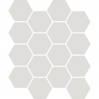 Плитка настенная, мозаика 22,0x25,5 Paradyz Universal Pressed Mosaic Hexagon Grys