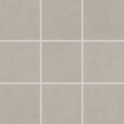 Мозаичная напольная плитка на сетке 10x10 Rako TREND 	Grey Серая DAK12654