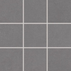 Мозаїчна плитка для підлоги на сітці 10x10 Rako TREND Dark Grey Темно-Сіра DAK12655