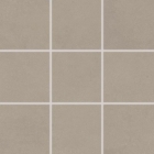 Мозаичная напольная плитка на сетке 10x10 Rako TREND Beige-Grey Серо-Бежевая DAK12656