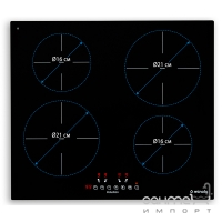 Индукционная варочная поверхность Minola MI 6042 GBL черная стеклокерамика