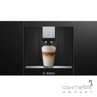Вбудована автоматична кавоварка Bosch CTL636EB1 чорна