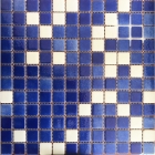 Стеклянная мозаика 32х32 Kale Bareks Vivacer HVZ-027 (сине-белый микс)