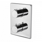 Змішувач-термостат для ванни/душа прихованого монтажу на 2 споживача Vema V08111B0010 хром