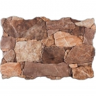 Настенная плитка под камень 32x48 Pamesa Britania Ocre Porc (коричневая)