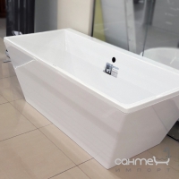 Прямокутна окрема ванна ванна Polimat Lea 170х80 00251 біла