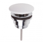 Донный клапан без перелива для раковин Villeroy&Boch 68090001 белая керамика