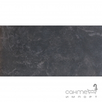 Широкоформатная керамогранитная плитка 90х180 Pamesa Cr Ardesia Noir Черная
