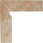 Цоколь двухэлементный левый 8,1x30 Paradyz Ilario Beige 2 Elements Stair Tread Skirting Board Left