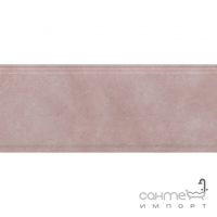 Бордовий настінний широкий 12х30 Kerama Marazzi Марсо Рожевий BDA014R