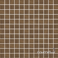Настінна плитка 29,8x29,8 Paradyz Loft Brown Wood Pressed Mosaic (під мозаїку)