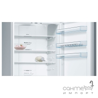 Отдельностоящий двухкамерный холодильник с нижней морозильной камерой Bosch Serie 4 NoFrost KGN49XL306