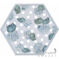 Шестиугольная плитка, декор 20х23,1 Kerama Marazzi Аньет Флора HGD\A300\24001