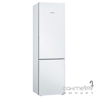 Отдельностоящий двухкамерный холодильник с нижней морозильной камерой Bosch Serie 4 KGV39VW316