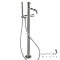 Змішувач для ванни з душовим гарнітуром для підлоги Treemme 40mm 1303IS01 нержавіюча сталь
