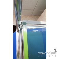 Душевая дверь Atlantis ZDM-100-2 профиль хром/стекло прозрачное