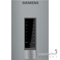 Отдельностоящий двухкамерный холодильник с нижней морозильной камерой Siemens KG36NXI35 нержавеющая сталь