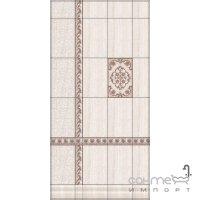 Керамічна плитка для стін 25х40 Kerama Marazzi Пантеон Світло-Біжова 6337