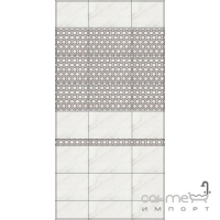 Мозаїчний декор 25х40 Kerama Marazzi Гран Пале Сірий MM6361