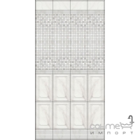 Мозаичный декор 25х40 Kerama Marazzi Гран Пале Белый MM6359