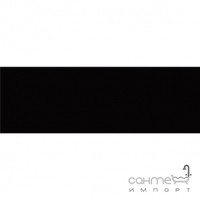 Настінна плитка 25X75 Opoczno PRET-A-PORTER BLACK GLOSSY (чорна)