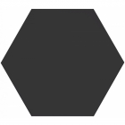 Шестиугольный керамогранит для пола 20х23,1 Kerama Marazzi Буранелли Черный SG23001N