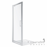 Душевая дверь Kolo Geo Pivot 90 560.125.00.3 профиль хром, прозрачное стекло