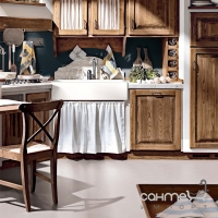 Полувстраеваемая керамическая кухонная мойка без перелива Kerasan Hannah Essex 5410 белая керамика