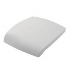 Сидіння для унітазу softclose ArtCeram Hi-Line HIA001 01; 71 біле, петлі хром