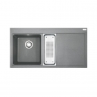 Кухонная мойка Franke Mythos MTG 651-100 114.0330.986 серый камень, крыло справа