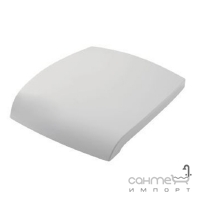 Сидіння для унітазу softclose ArtCeram Hi-Line HIA001 01; 71 біле, петлі хром