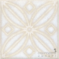 Декор для підлоги 9,9х9,9 Kerama Marazzi Амальфі Орнамент Білий STGB4021266