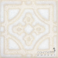 Декор для підлоги 9,9х9,9 Kerama Marazzi Амальфі Орнамент Білий STGB4061266