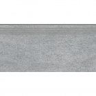 Напольный керамический гранит, ступень 30х60 Kerama Marazzi Ньюкасл Серый Обрезной SG212400R\GR