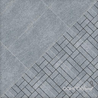 Керамічний граніт підлоговий, сходинка 30х60 Kerama Marazzi Ньюкасл Сірий Обрізний SG212400RGR