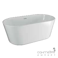 Отдельностоящая акриловая ванна Polimat Uzo 160x80 00221 белая
