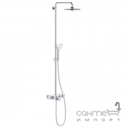 Душова стійка з термостатом для ванни Grohe Euphoria SmartControl System 260 Mono 26510000 хром