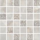 Настенный мозаичный декор 30х30 Kerama Marazzi Вирджилиано Обрезной Серый MM11101