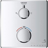 Термостатический смеситель для ванны/душа GROHE Grohtherm Thermostatic 24079000 (24080000) на два потребителя