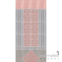 Мозаичный декор 25х40 Kerama Marazzi Аверно Розовый MM6281