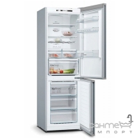 Отдельностоящий двухкамерный холодильник с нижней морозильной камерой Bosch KGN36VL316