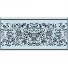 Настенный керамический декор 7,4х15 Kerama Marazzi Авеллино Голубой STG\A509\16004