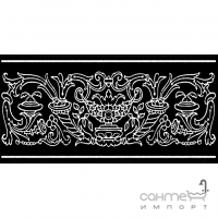 Настенный керамический декор 7,4х15 Kerama Marazzi Авеллино Черный STG\B509\16005