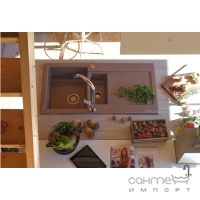 Керамическая кухонная мойка Franke Mythos MRK 651-100 в цвете